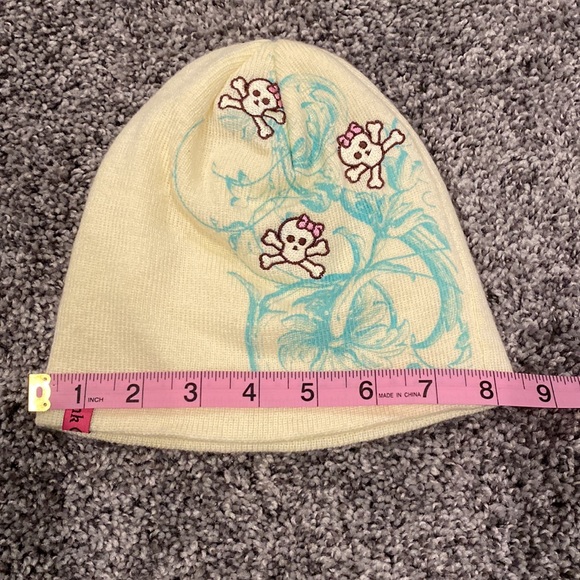 Pink Cookie Skull Hat and Scarf Set - Picture 11 of 13